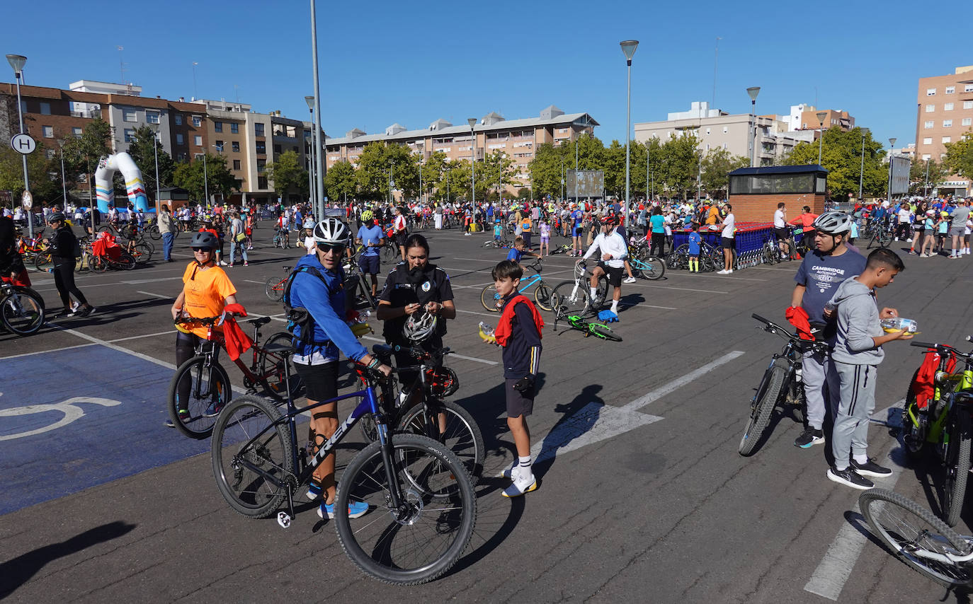 Así ha sido el Día de la Bicicleta en Badajoz, en imágenes