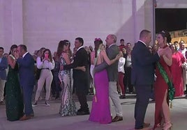 Baile inaugural de la Feria y Fiestas de San Mateo.