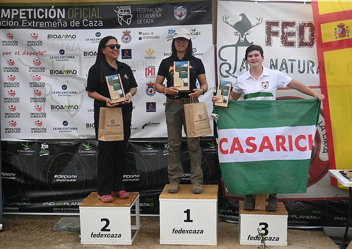 Imagen secundaria 1 - Éxito de los tiradores extremeños en el V Campeonato de España de Field Target 2024