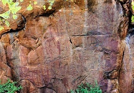 Pinturas rupestres del Risco de San Blas