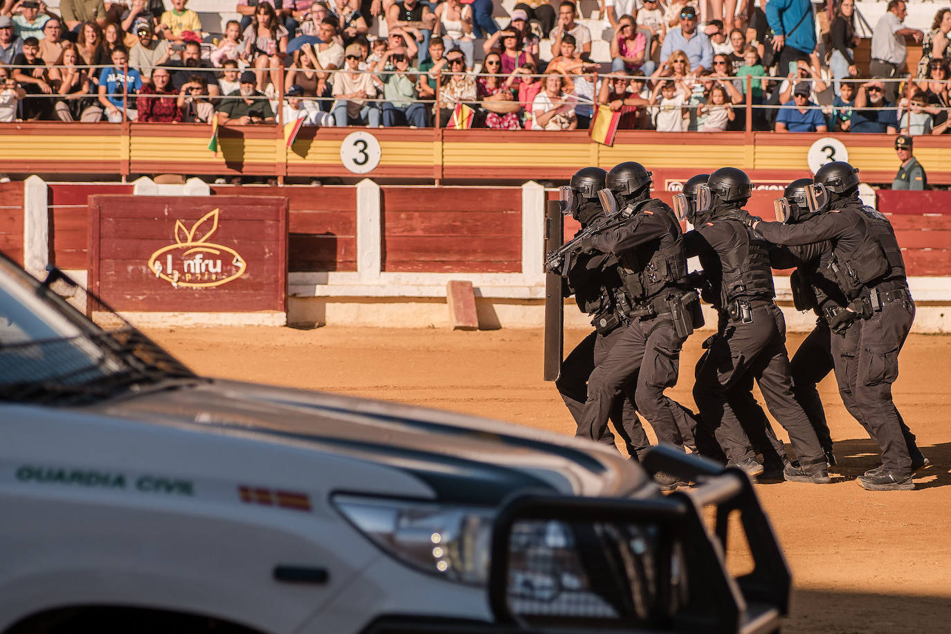 Fotos (II) | Así fue la exhibición de la Guardia Civil en Mérida
