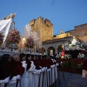 La patrona de Cáceres afronta la última semana de su estancia de 40 días en la ciudad