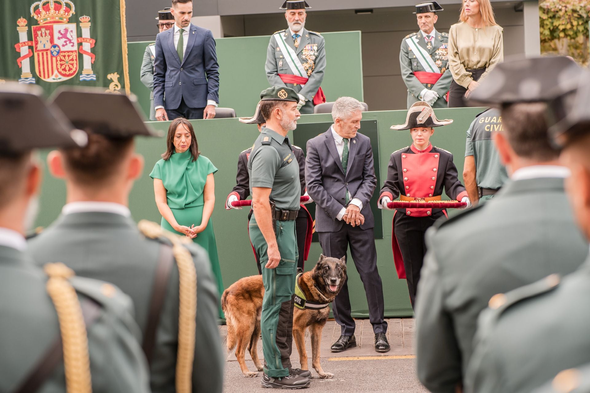 Desfile de la Guardia Civil en Mérida, en imágenes (I)