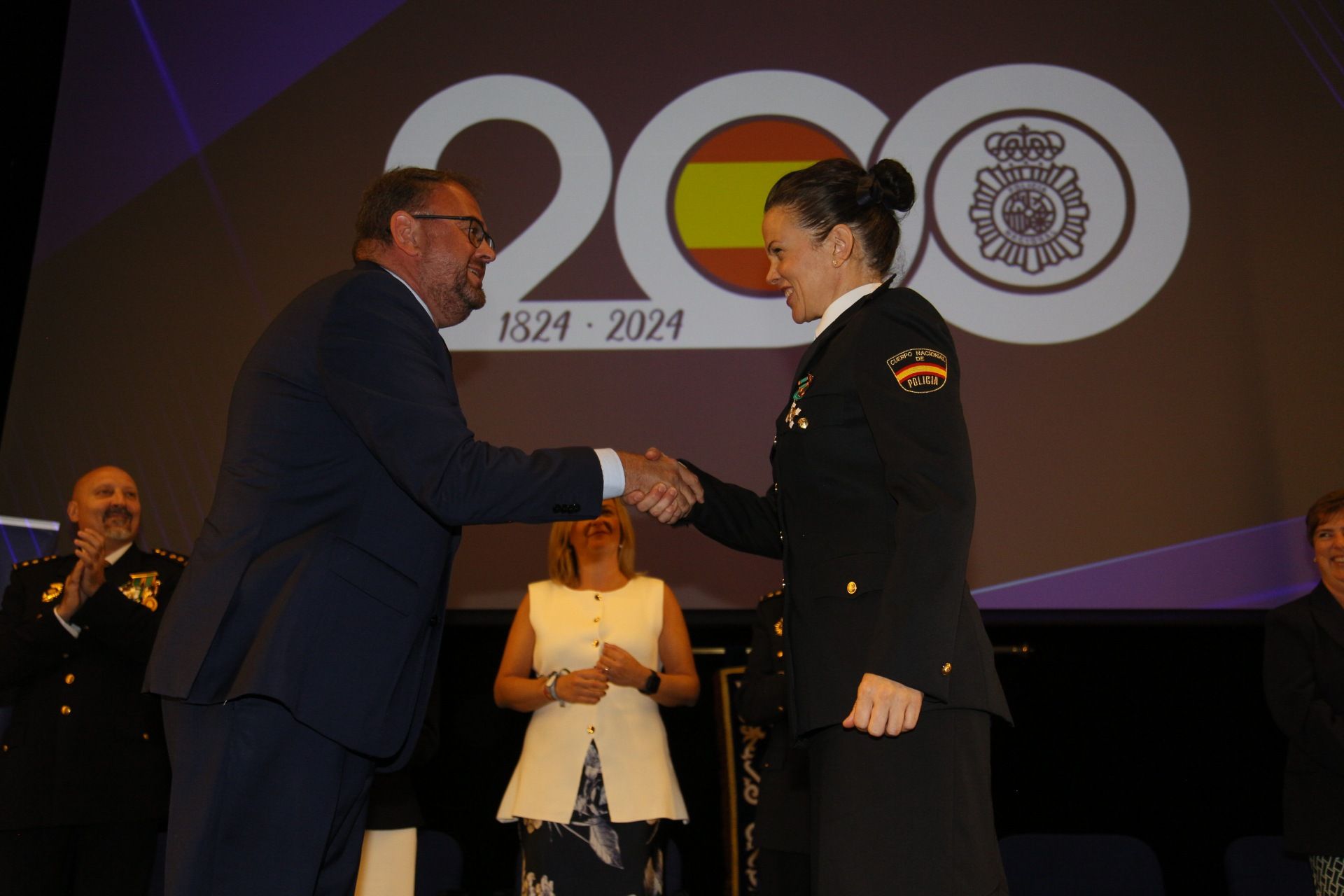 La Policía Nacional celebra en Mérida el día de su patrón