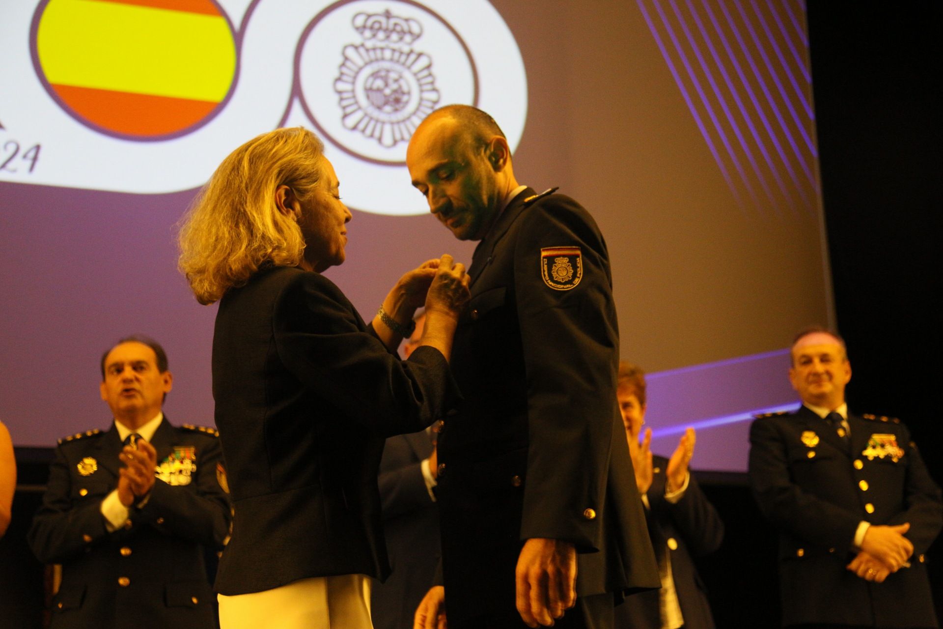 La Policía Nacional celebra en Mérida el día de su patrón