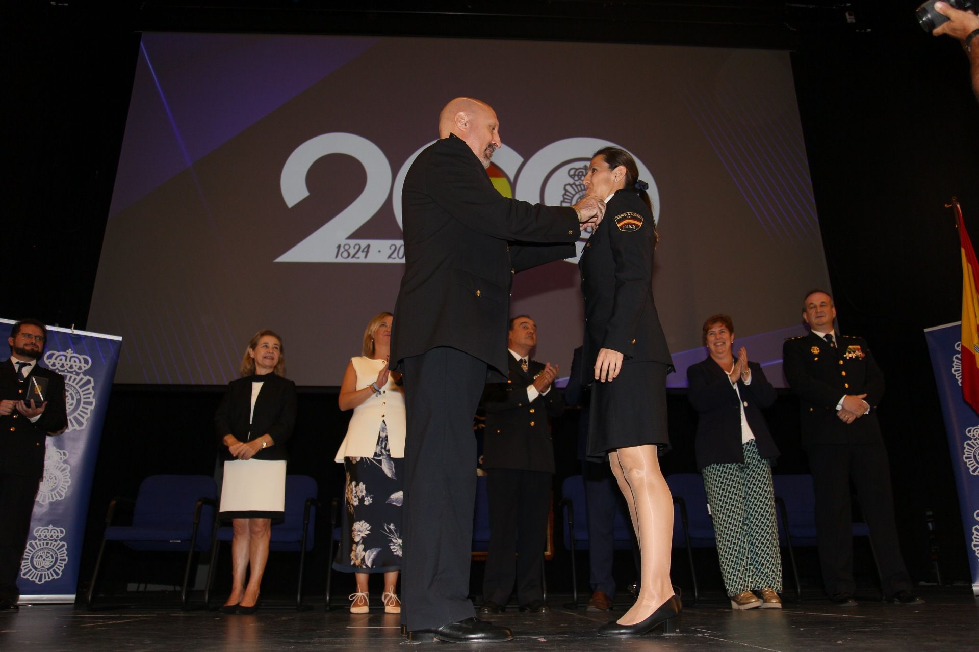 La Policía Nacional celebra en Mérida el día de su patrón