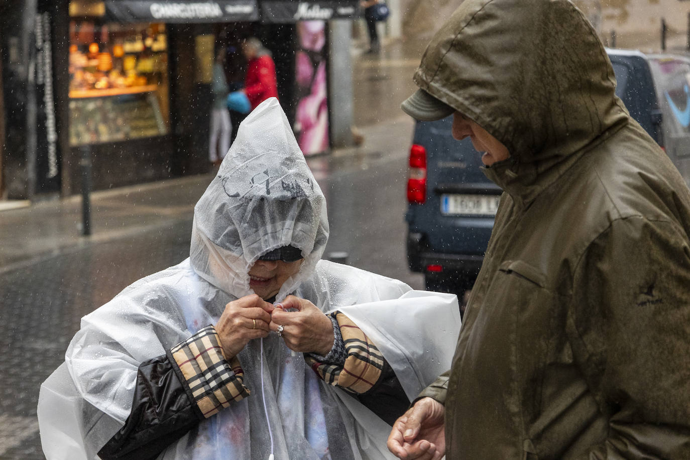 Fotos | Así han sido las lluvias de este miércoles en Cáceres
