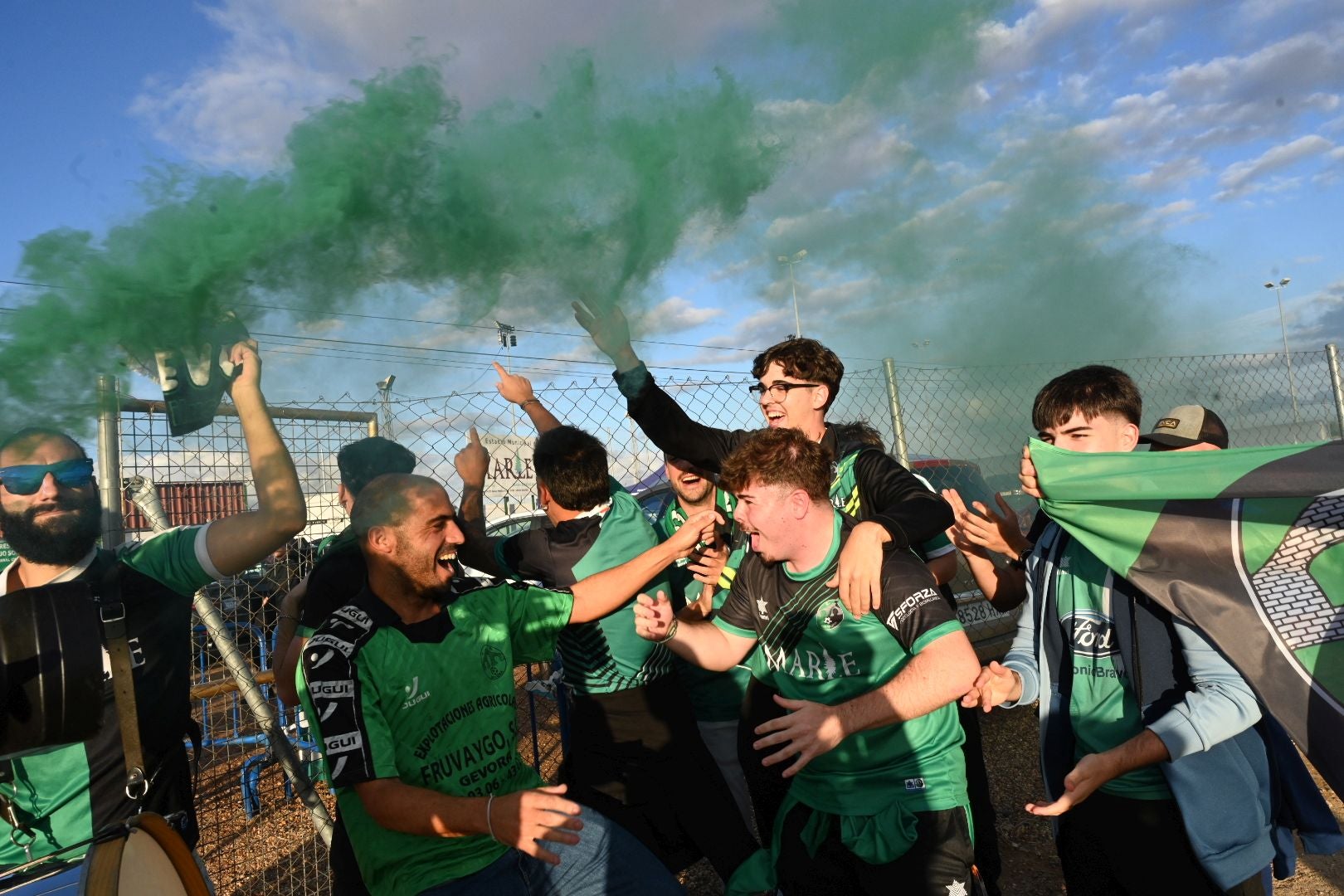 Así se vivió el partido del CD Gévora ante el Playas de Sotavento