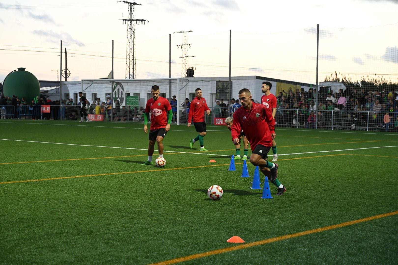 Así se vivió el partido del CD Gévora ante el Playas de Sotavento