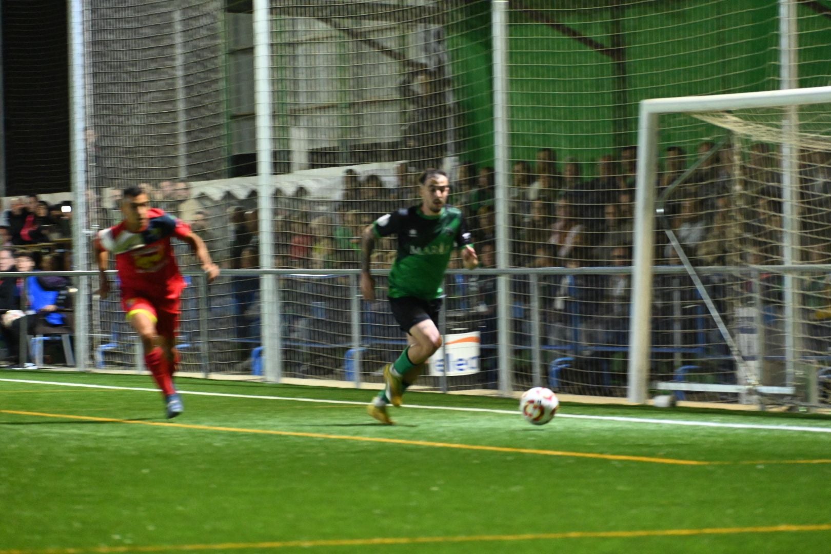 Así se vivió el partido del CD Gévora ante el Playas de Sotavento