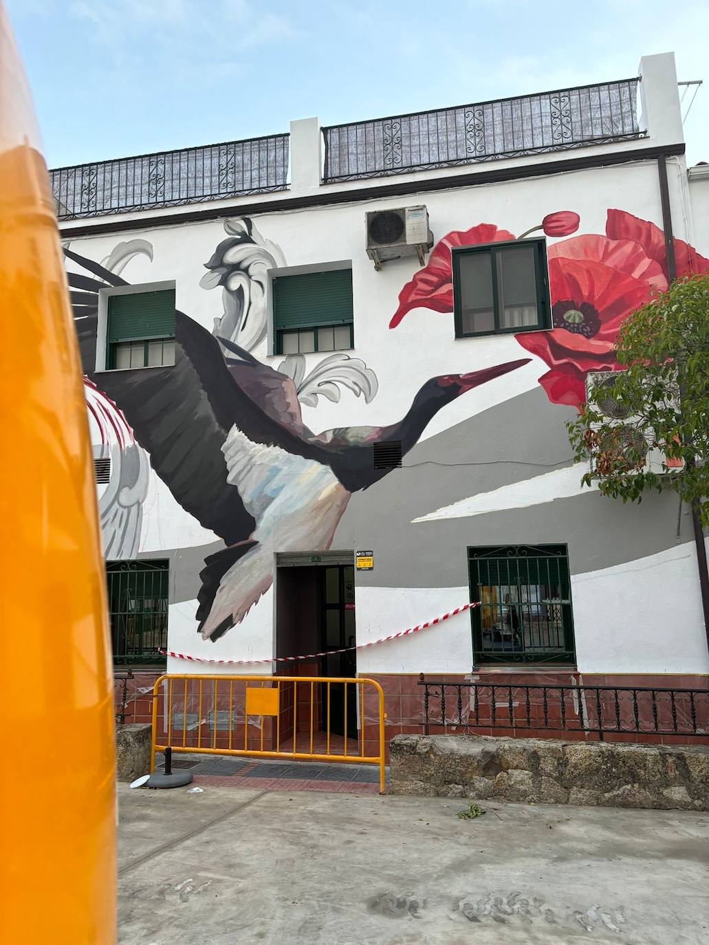 El gran mural de Salorino, en imágenes