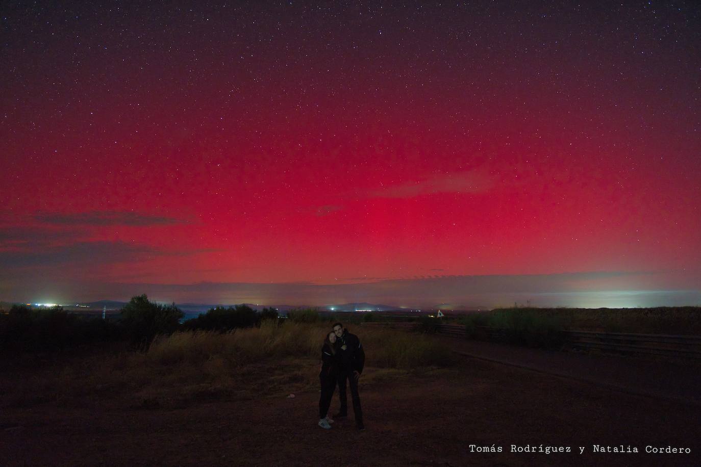 Fotos | Auroras boreales en Extremadura