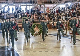 Actos de la Guardia Civil por el 12 de octubre en Badajoz