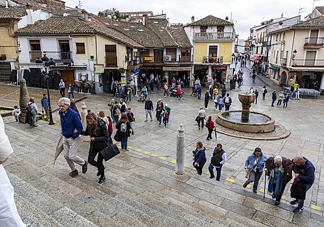 La lluvia restó afluencia de público.