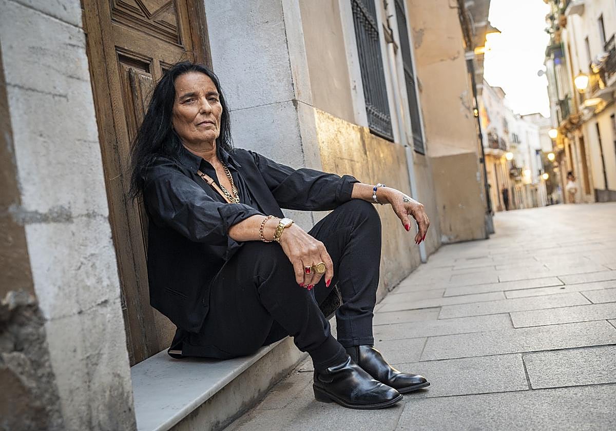 La Kaíta, hace unos días en el Casco Antiguo de Badajoz.