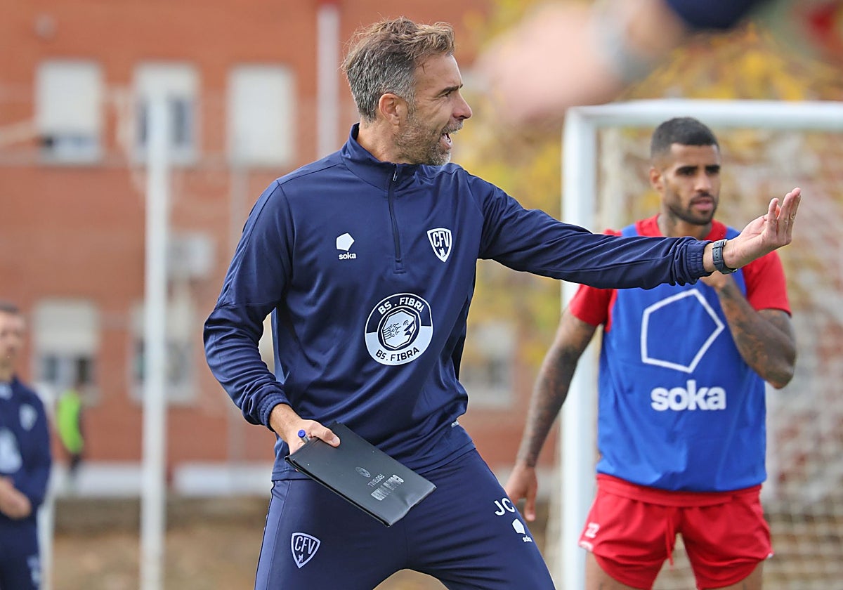 Alberto Cifuentes, ayer, en su primer entrenamiento.
