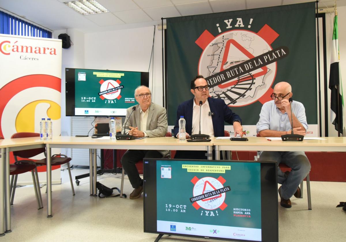 La Cámara de Comercio de Cáceres en Plasencia acogió ayer la presentación del encuentro.