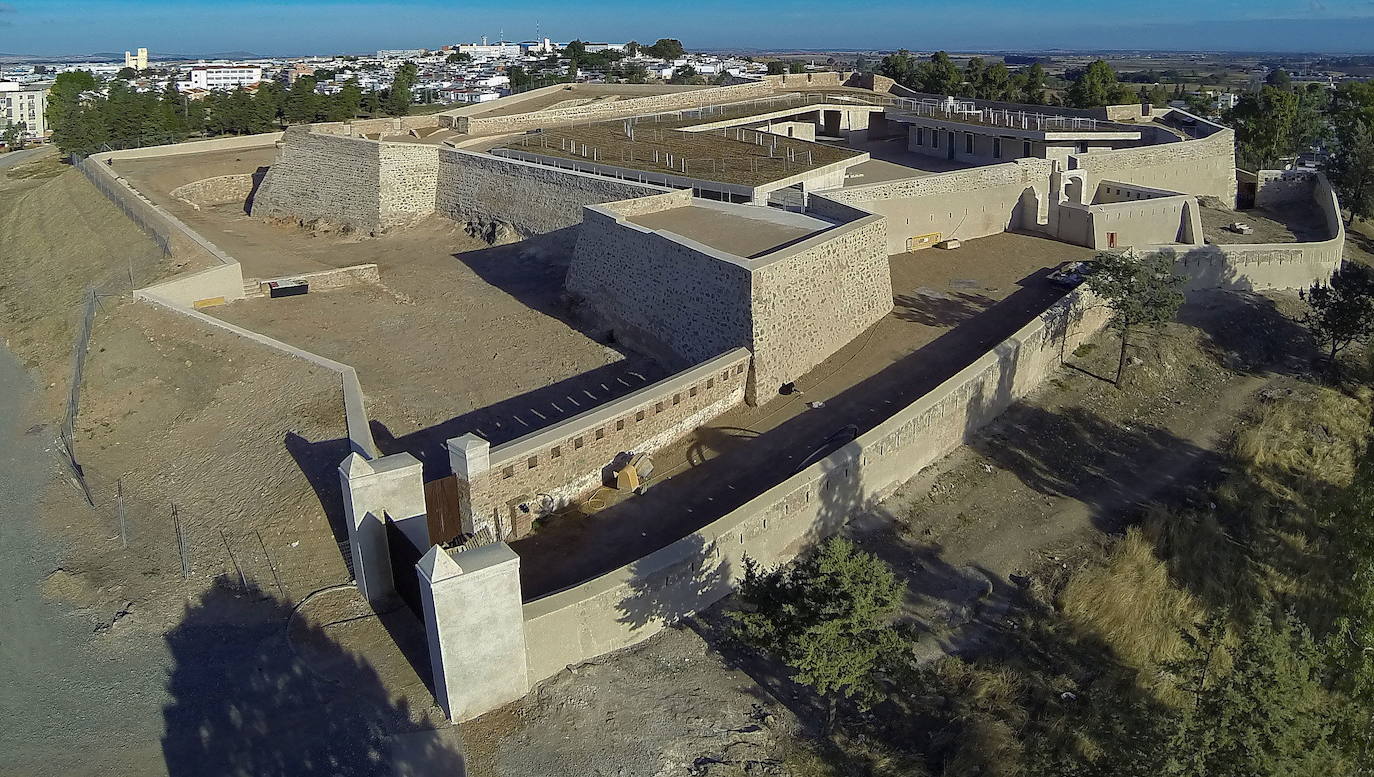 Fuerte de San Cristóbal después de las obras de rehabilitación.