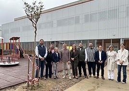 Nuevos instalaciones del colegio Virgen de Barbaño de Montijo.