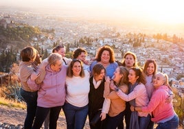 Algunas de las mujeres que conforman la asociación.