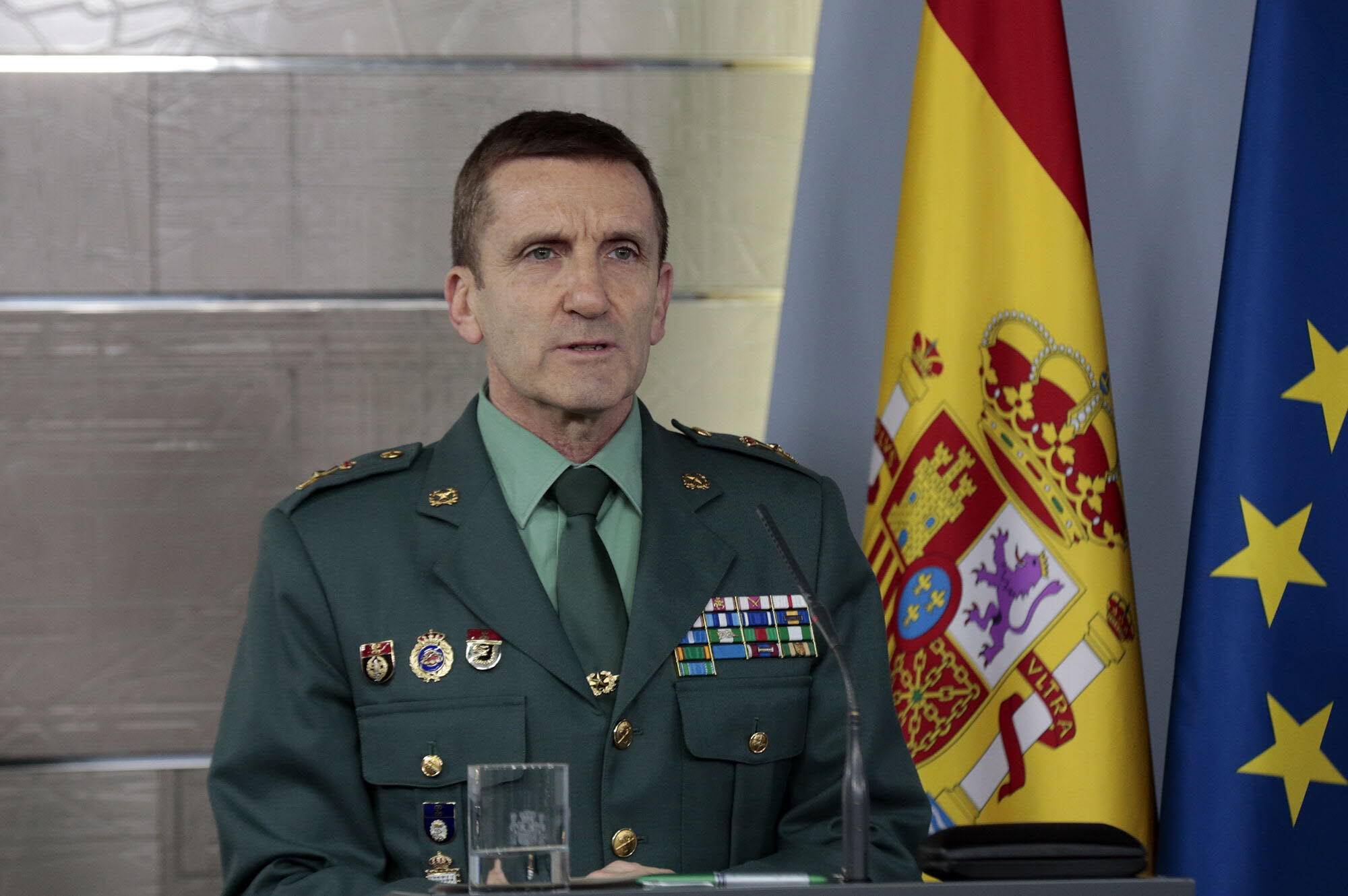 José Manuel Santiago Marín, nuevo general jefe de la Guardia Civil en la Comunidad Autónoma de Extremadura.