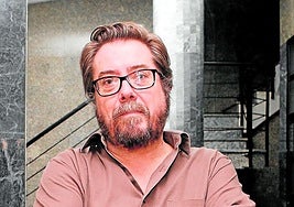 Troy Nahumko, la pasada semana en Cáceres.