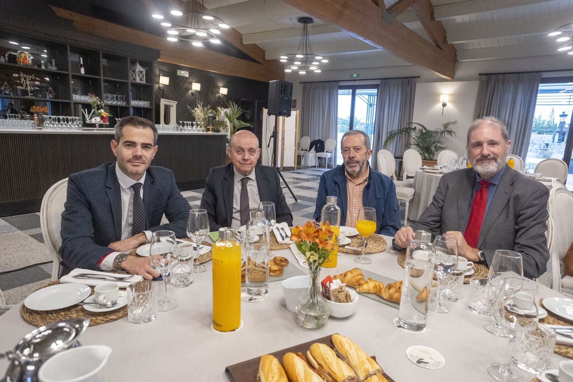 José María Saponi, Fernando Campón, Antonio Rosa y Alejandro Hernández.