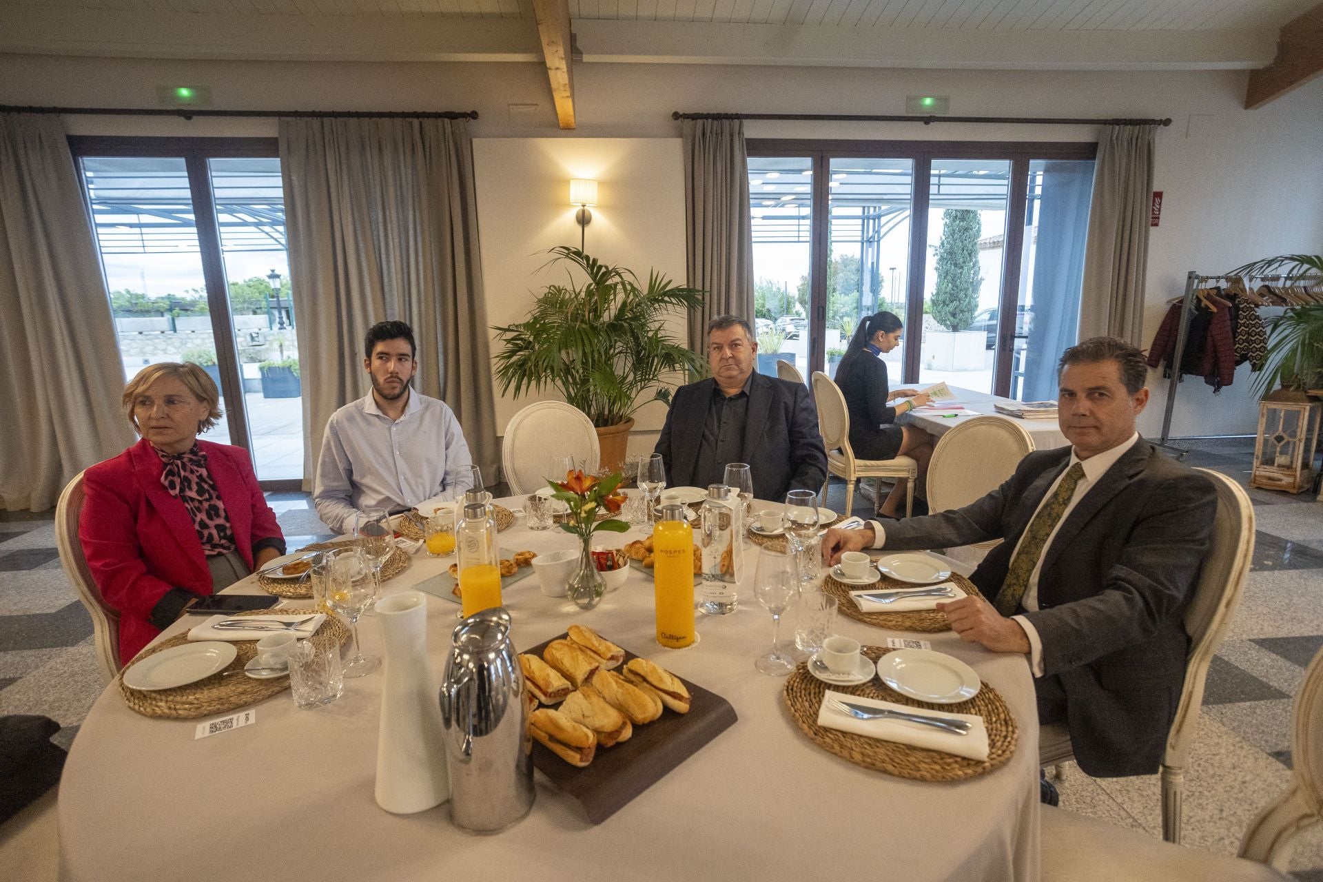 Rocío Pérez, Raúl Galeano, Eduardo Mejías y Jorge Sánchez.