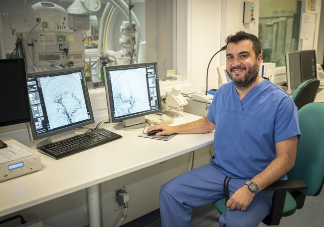 El doctor Luis Fernández Prudencio, hijo del doctor Fernández de Alarcón.