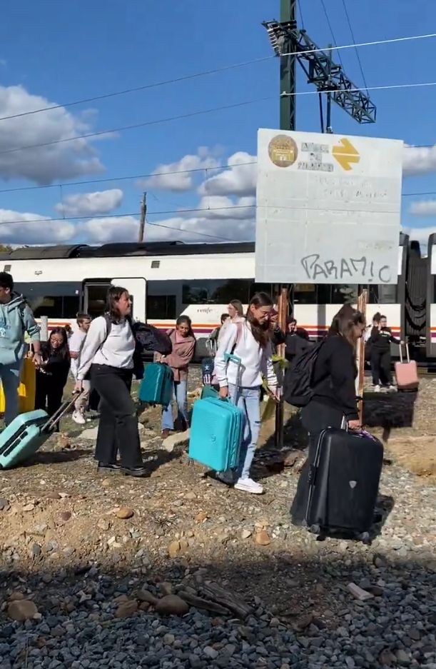 Un vagón se llena de humo y obliga a evacuar a los pasajeros del tren en Mérida