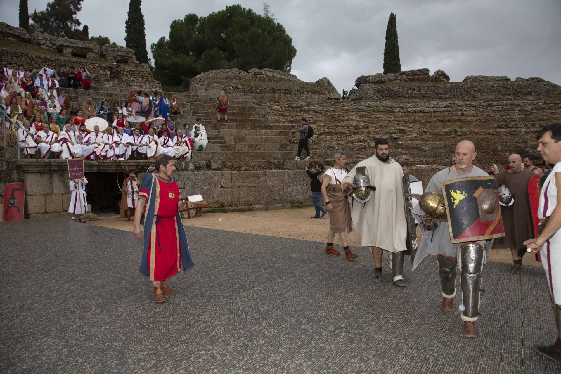 Así promociona Mérida &#039;Gladiator II&#039;