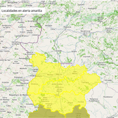 La DANA pone en alerta a Extremadura durante el miércoles y el jueves