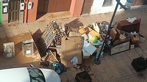 «Nos asomamos al balcón y vimos llegar una lengua de agua impresionante»