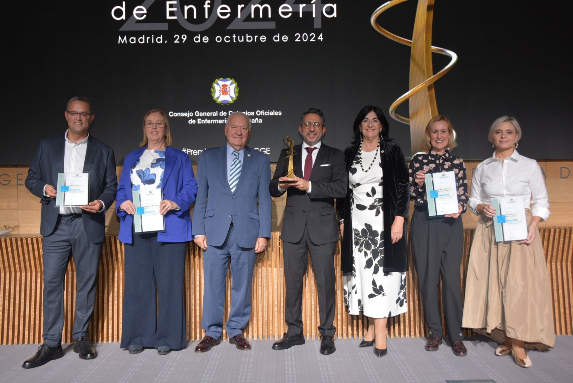 Higinio Salgado Pacheco logró un Premio Nacional de Enfermería. 