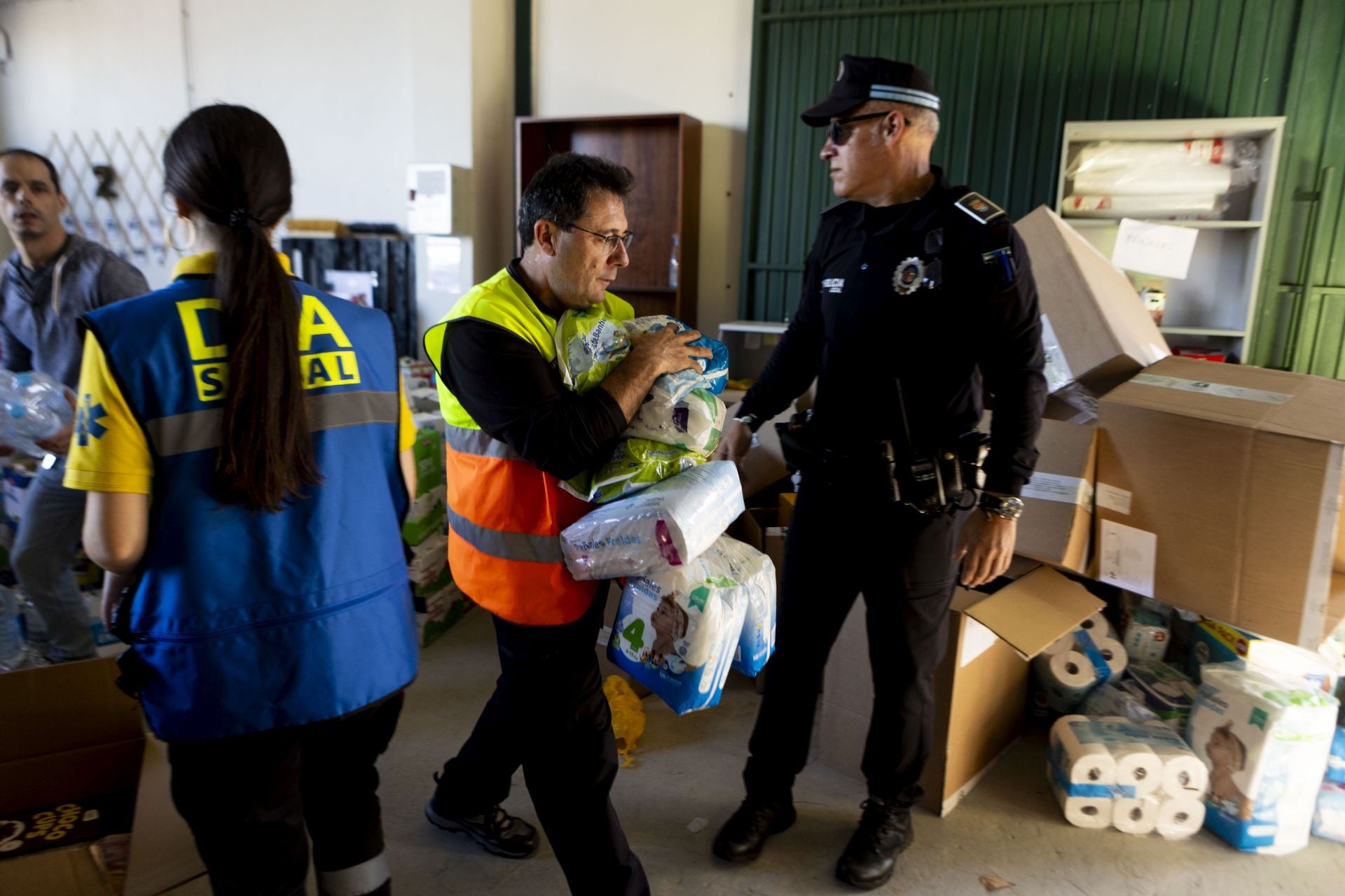 Fotos | Cáceres se moviliza para ayudar a los afectados por la DANA