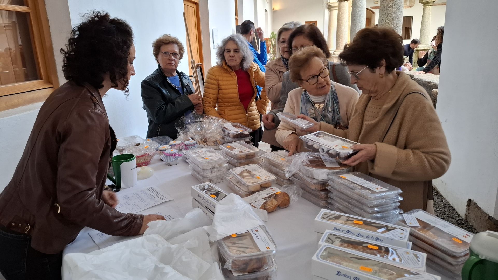 Gran ambiente durante el Mercado de Dulces Conventuales
