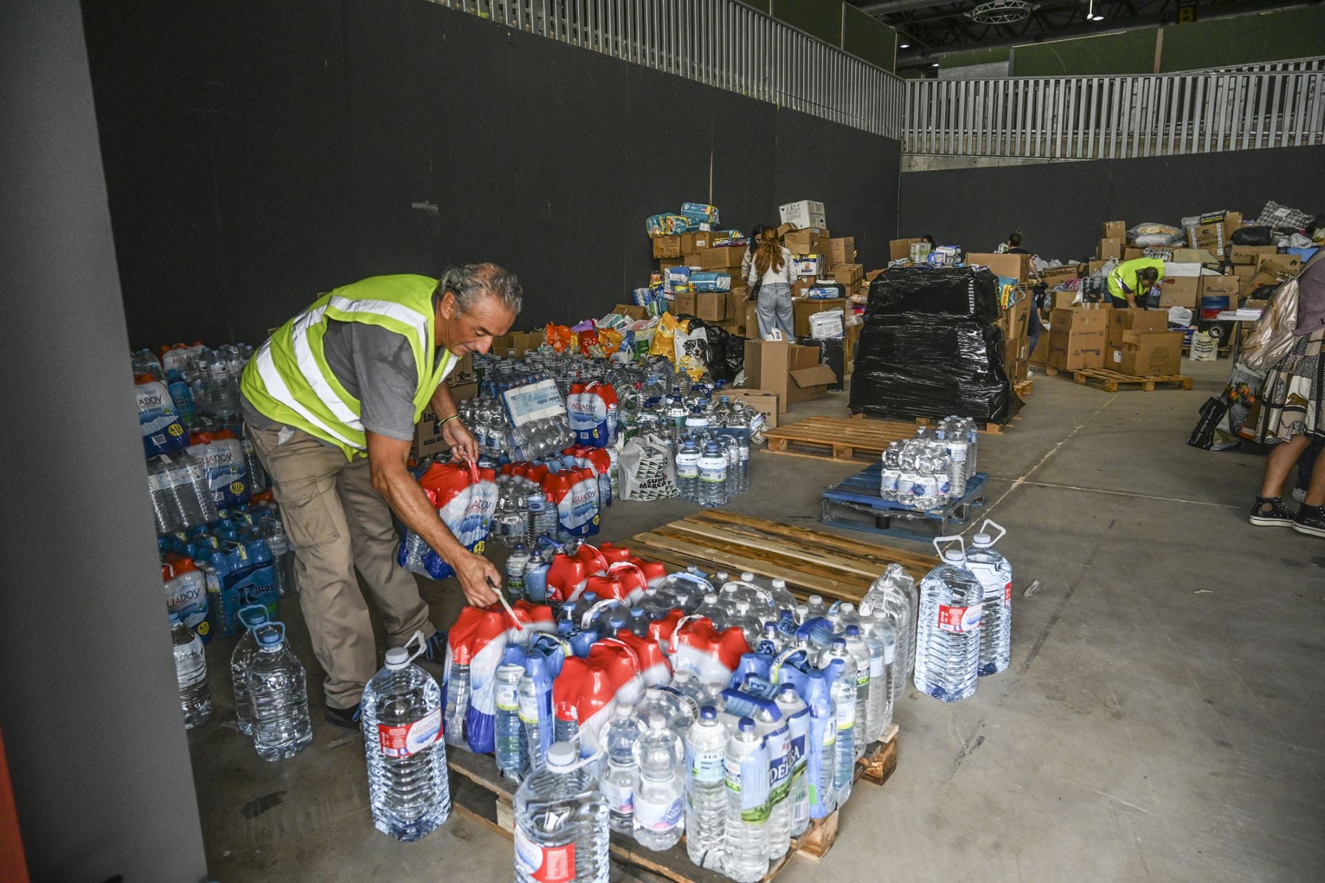 Ifeba centraliza la ayuda de Badajoz a los afectados por la DANA
