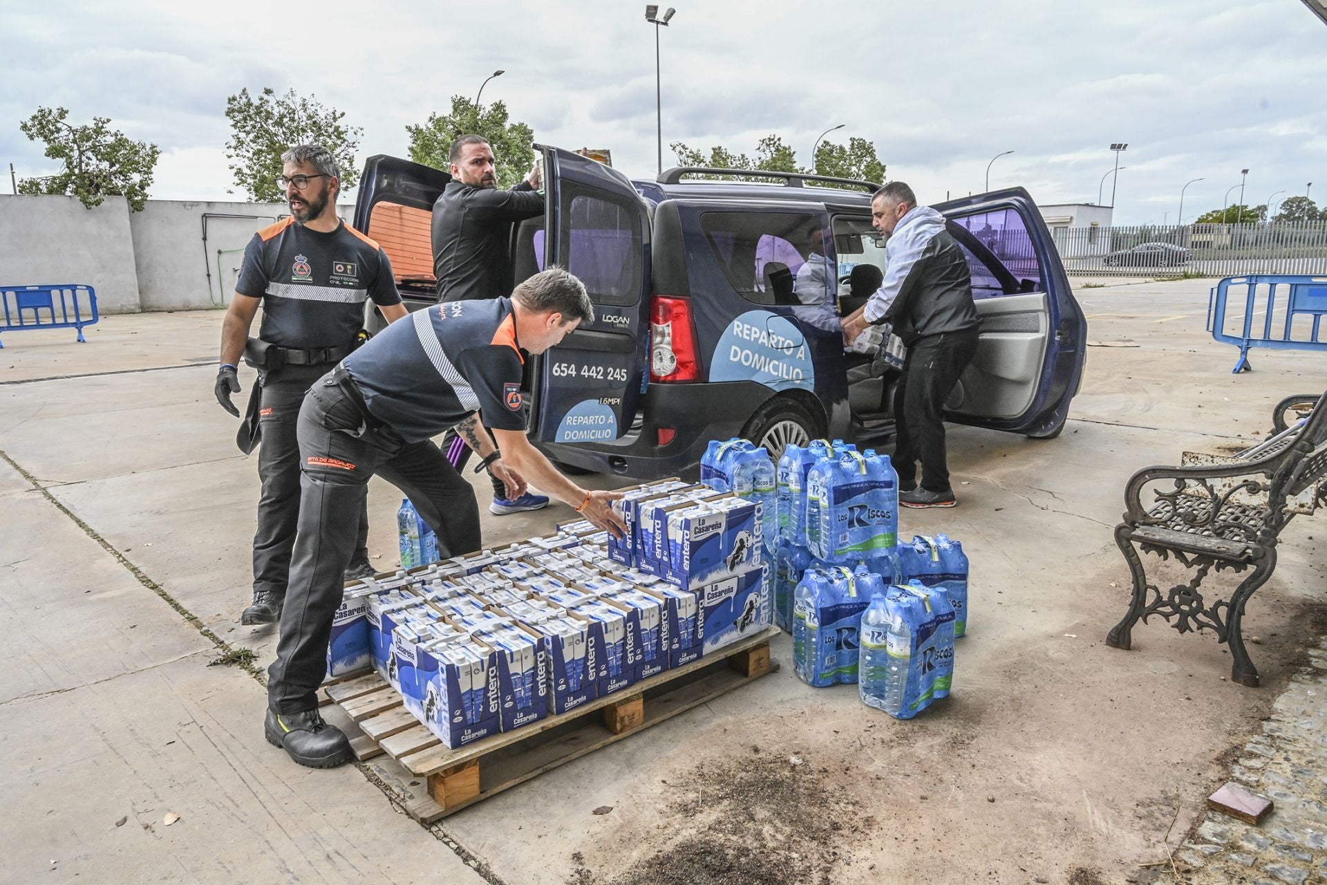 Ifeba centraliza la ayuda de Badajoz a los afectados por la DANA