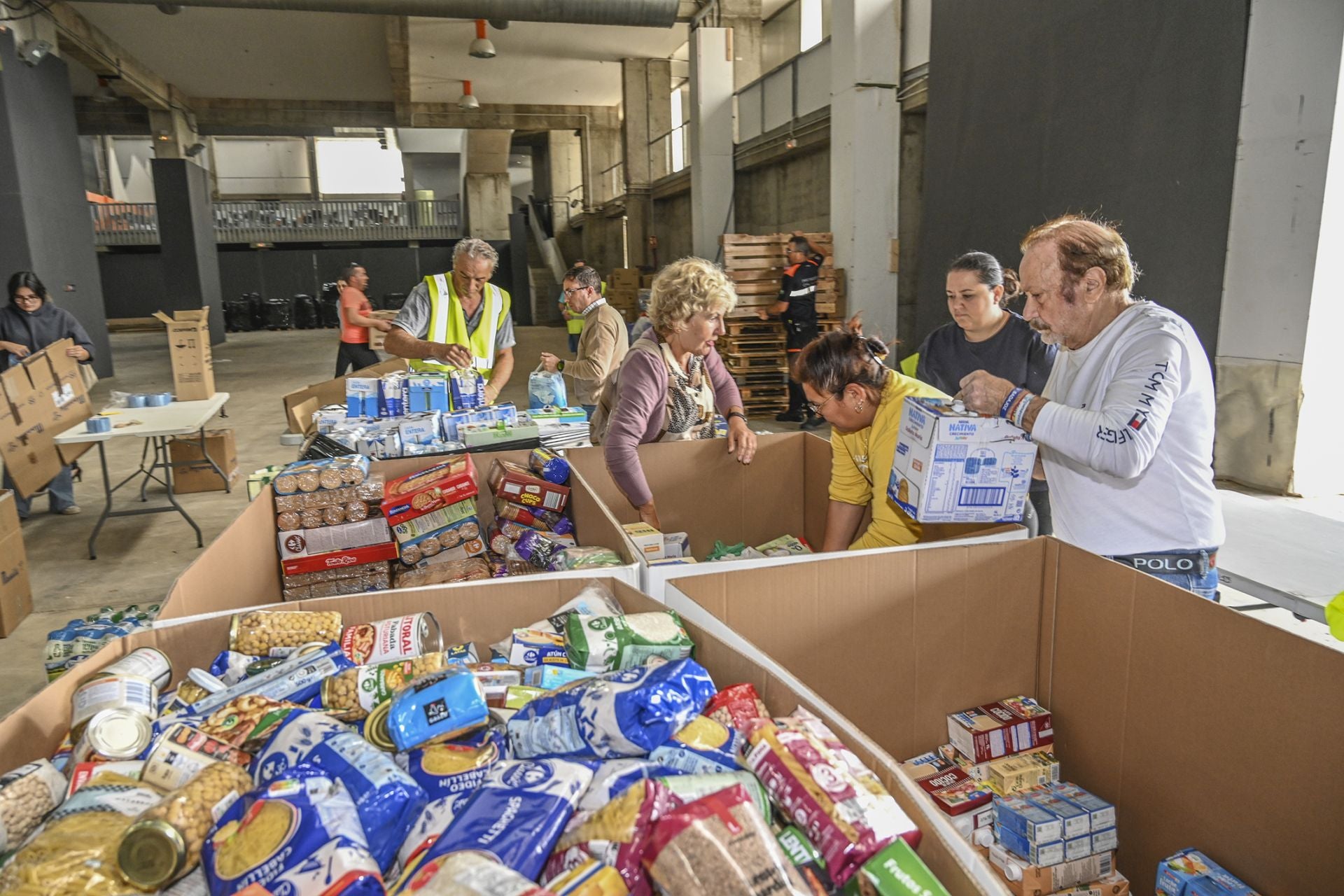 Ifeba centraliza la ayuda de Badajoz a los afectados por la DANA