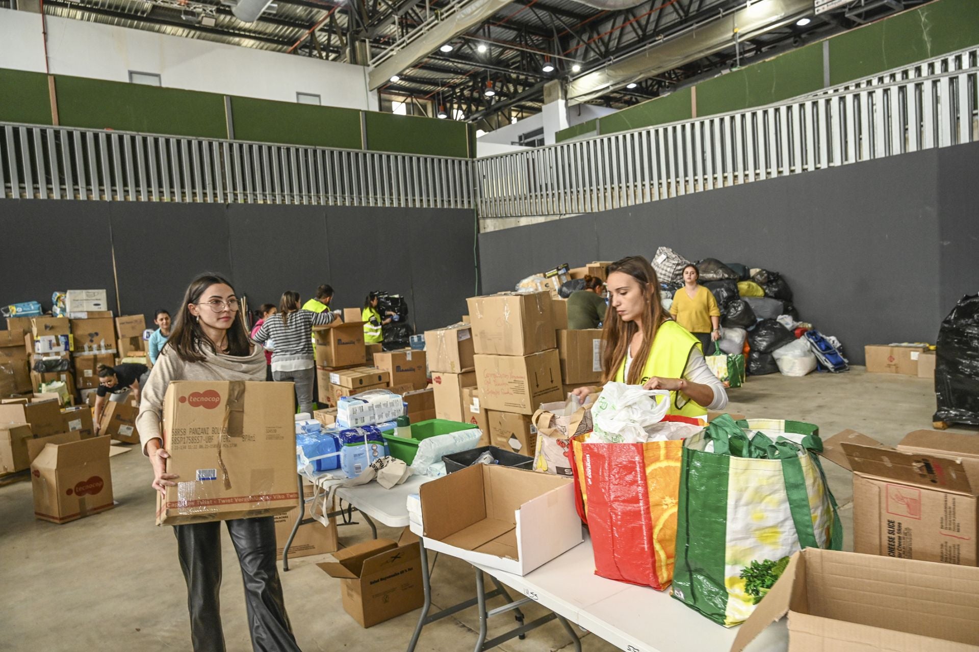 Ifeba centraliza la ayuda de Badajoz a los afectados por la DANA