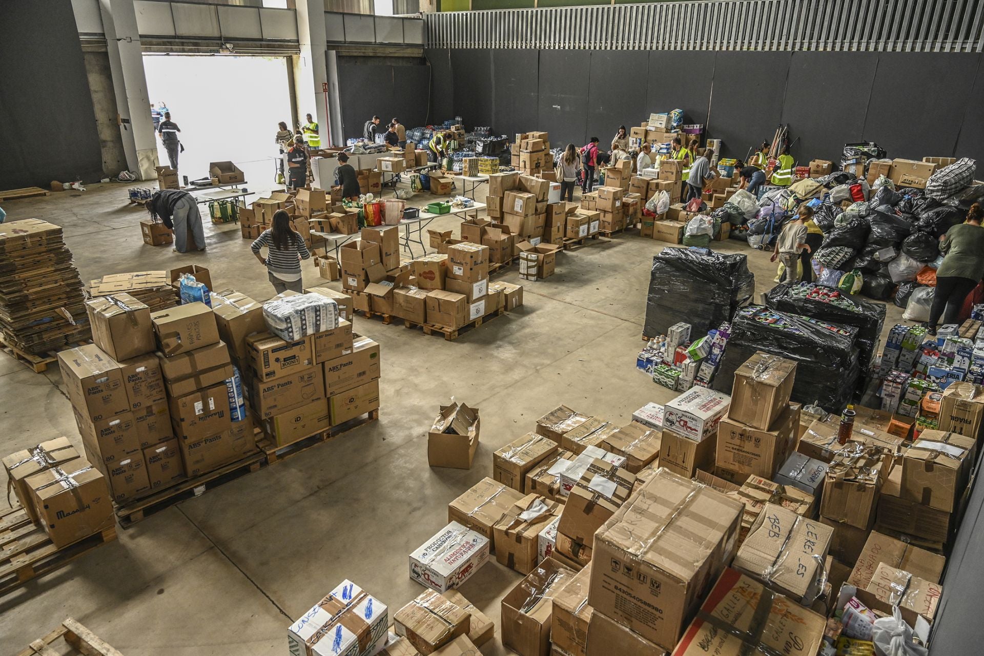 Ifeba centraliza la ayuda de Badajoz a los afectados por la DANA