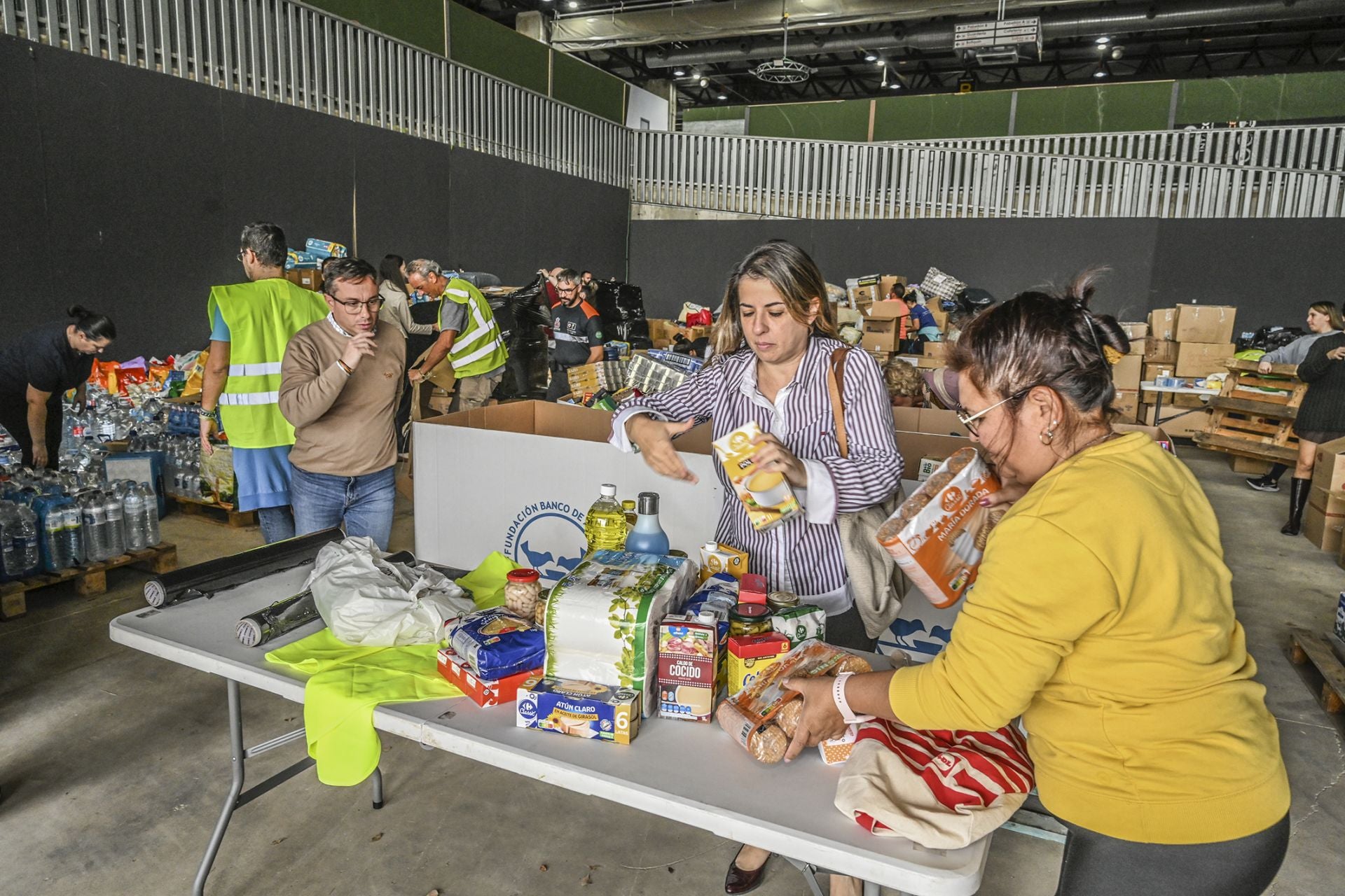 Ifeba centraliza la ayuda de Badajoz a los afectados por la DANA