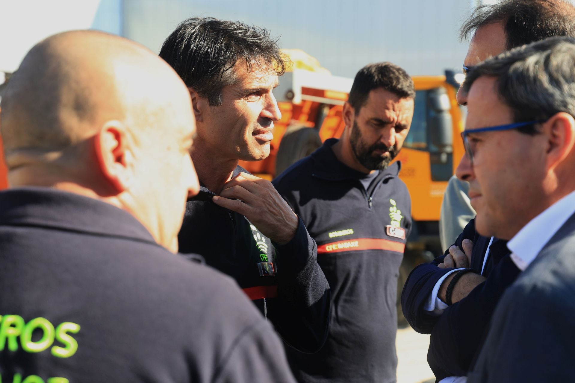 Así han recibido a los bomberos de la Diputación de Badajoz que regresan de Valencia