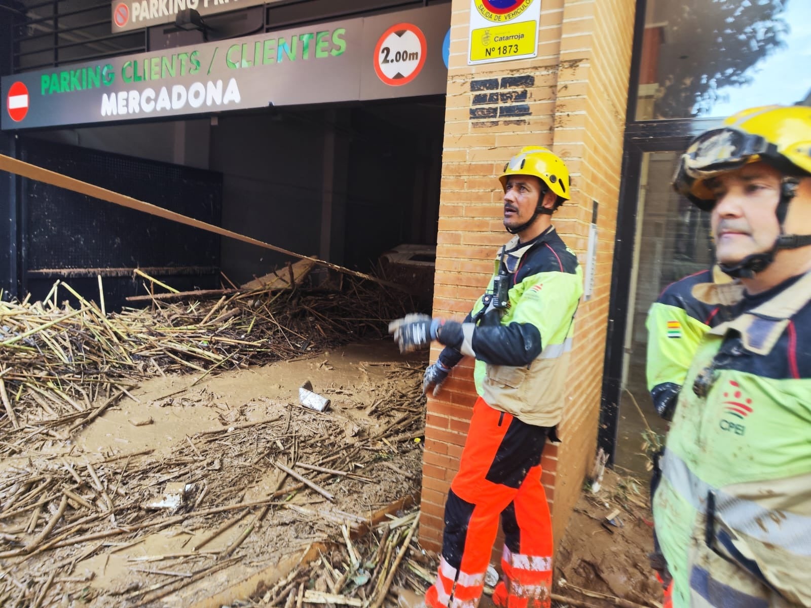 Así trabajan en Valencia los bomberos de la Diputación de Badajoz