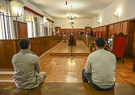 El juicio ayer en la Audiencia Provincial.