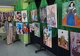 Consuelo Tamayo expone sus pinturas en la Casa de la Cultura