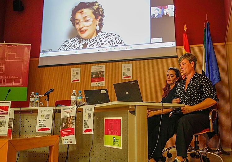 Jorndas de la asociación María Telo-Feministas de Extremadura.