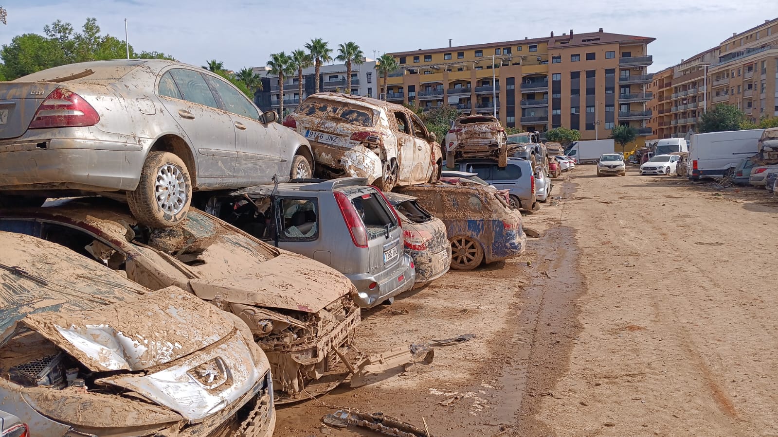 Imagen después - Así te ha contado HOY sobre el terreno los efectos de la DANA en Valencia