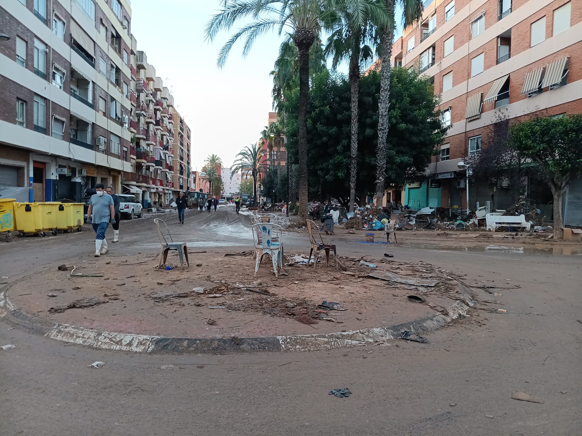 Imagen después - Así te ha contado HOY sobre el terreno los efectos de la DANA en Valencia