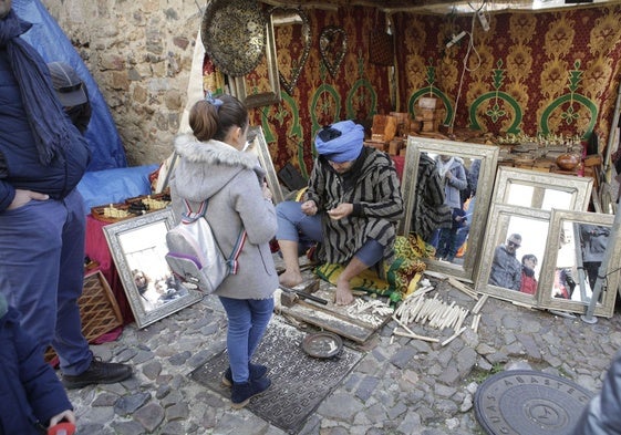 Mercado medieval de Cáceres.